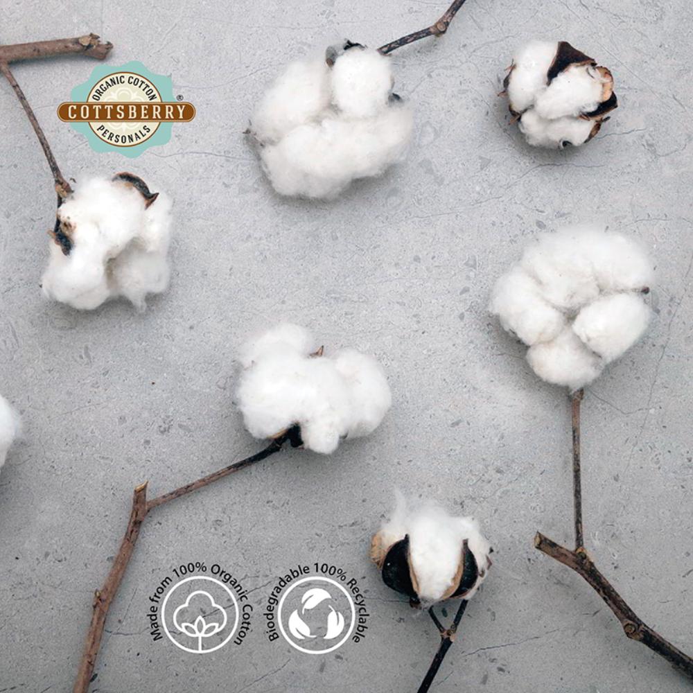 Organic Cotton Round Eye Pads With Aloevera
