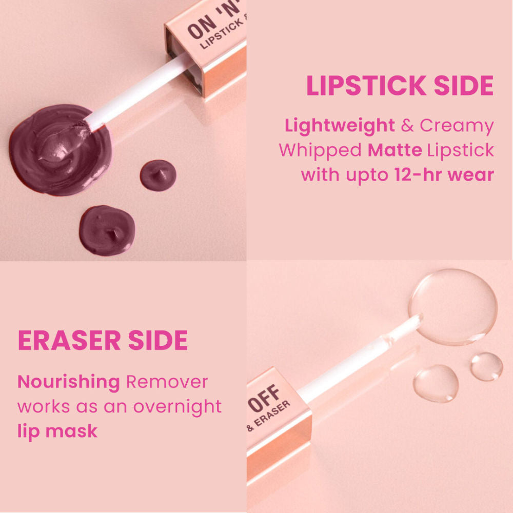 ON 'n' OFF Lipstick And Eraser