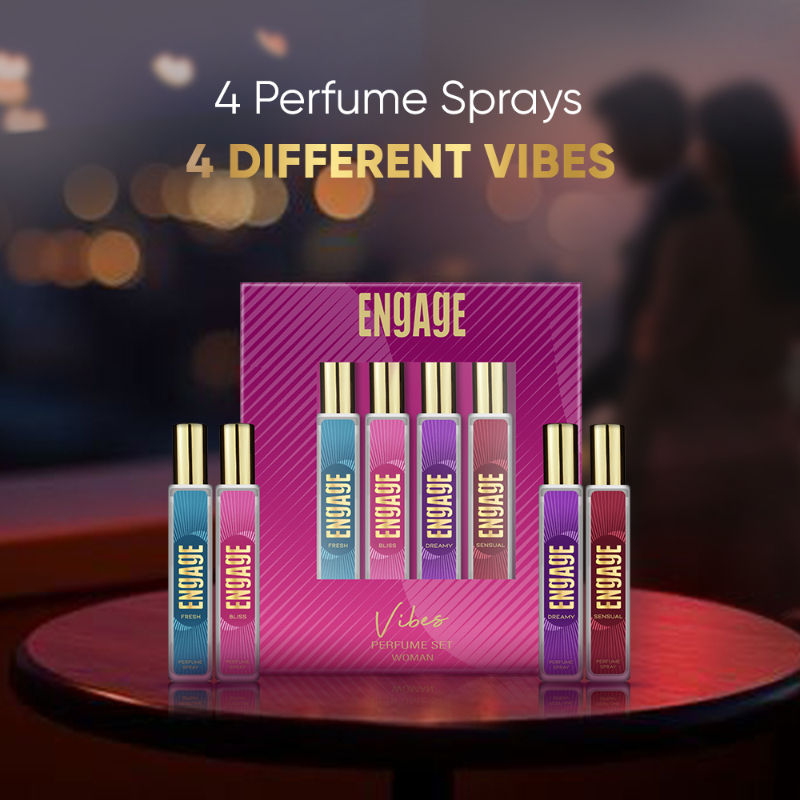 Vibes Perfume Spray Set For Women