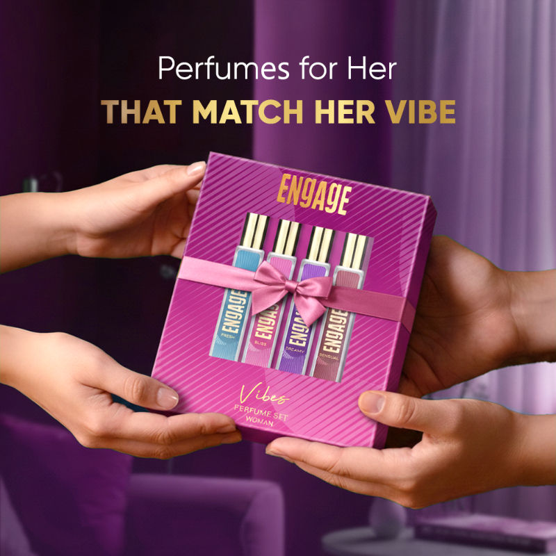 Vibes Perfume Spray Set For Women