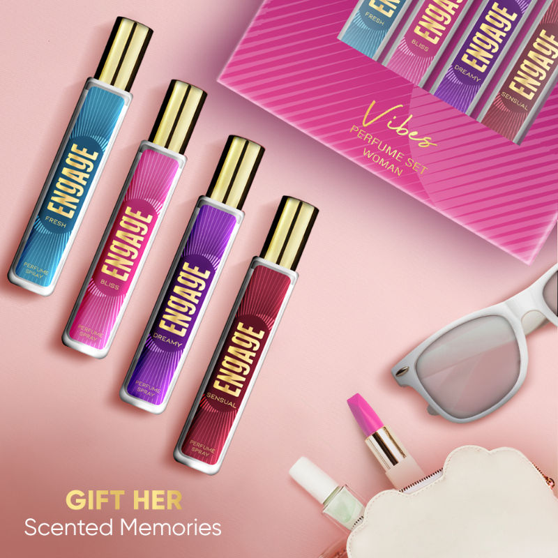 Vibes Perfume Spray Set For Women