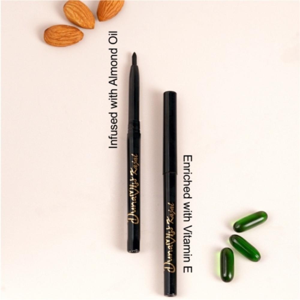 Dunamiss 24Hr Smudge-Proof Kajal - Jet Black