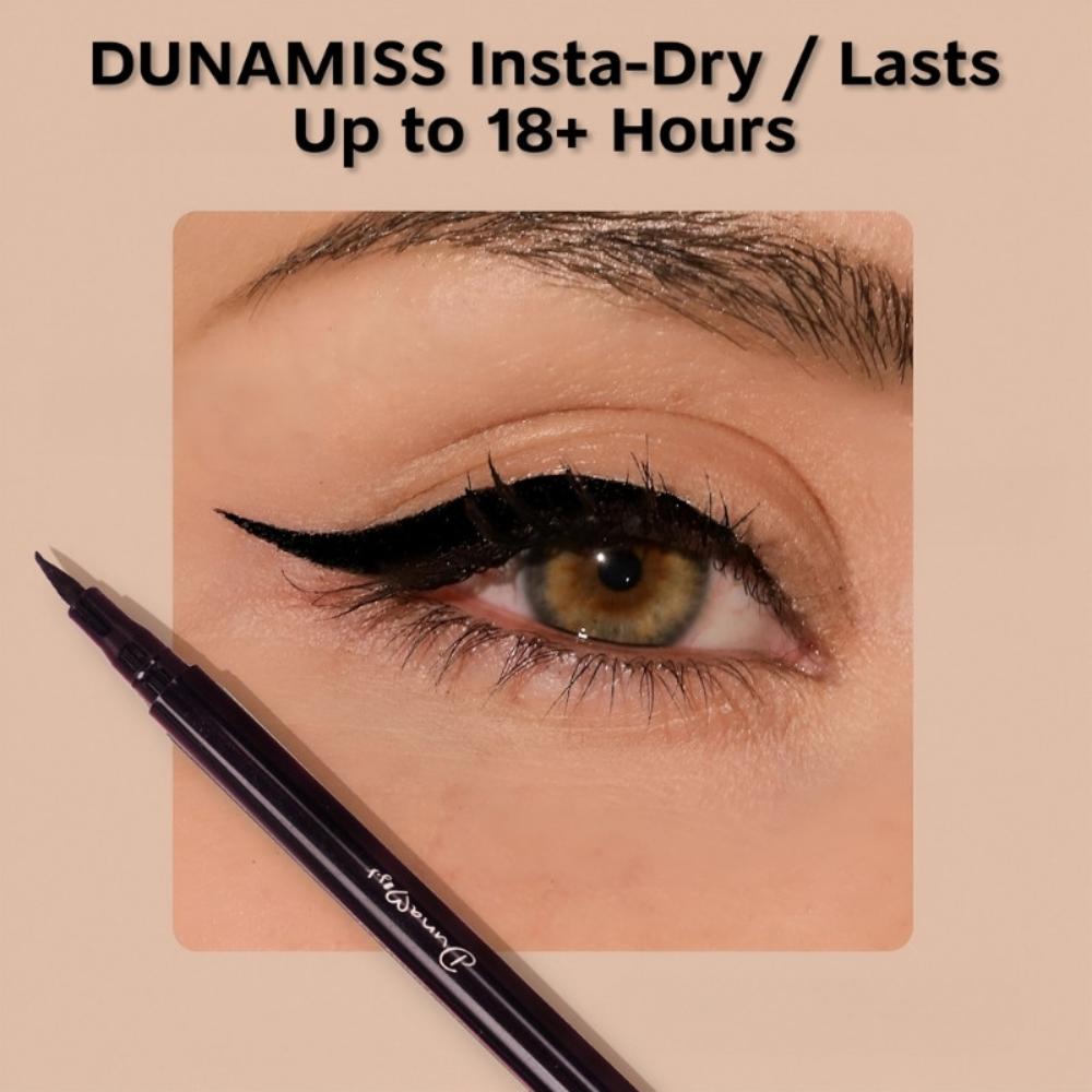 Dunamiss Liquid Sketch Smudge Proof Eyeliner - Intense Black