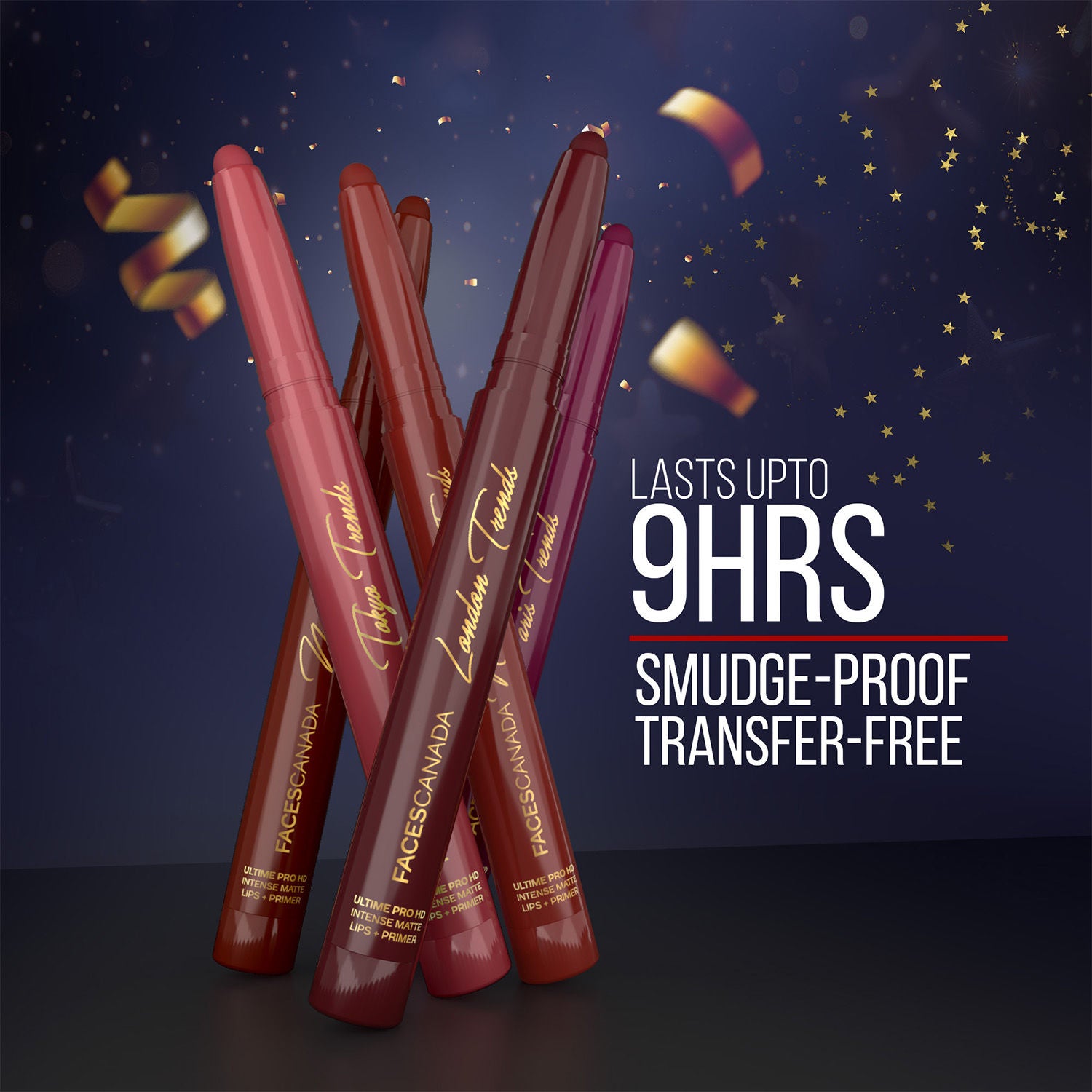 Ultime Pro HD Intense Matte Lips + Primer - Vibe Check N06, 9HR Long Stay