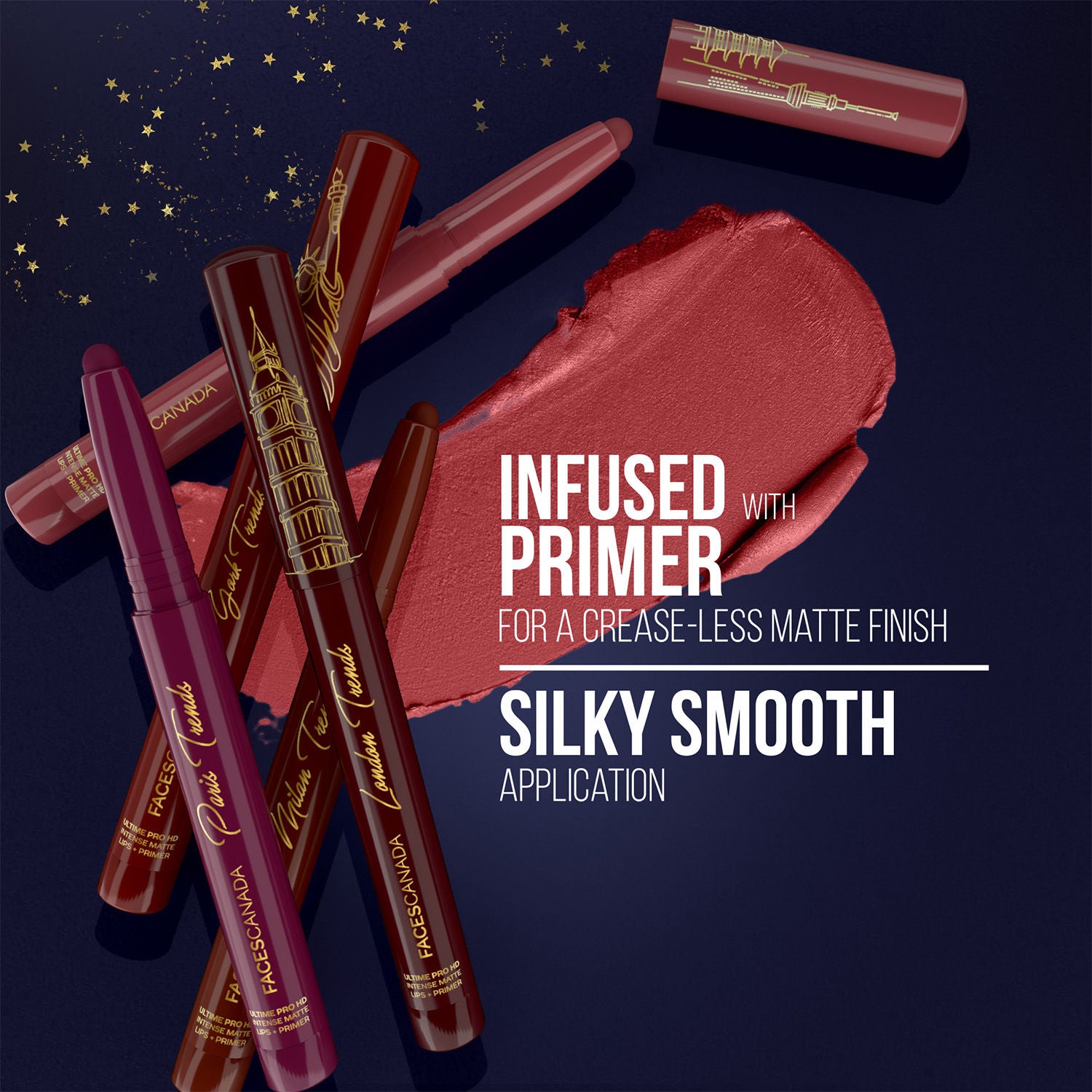 Ultime Pro HD Intense Matte Lips + Primer - Flex Alert N09, 9HR Long Stay