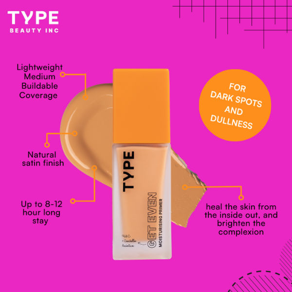 Lightweight Serum Foundation with SPF 50 PA++++ Vit C For Dark Spots