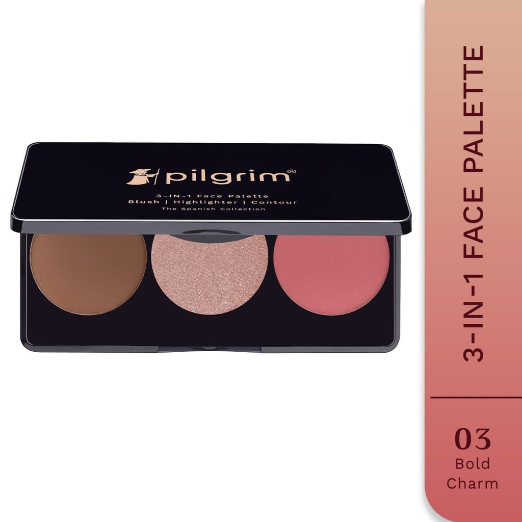 3-in-1 Face Palette - Bold Charme