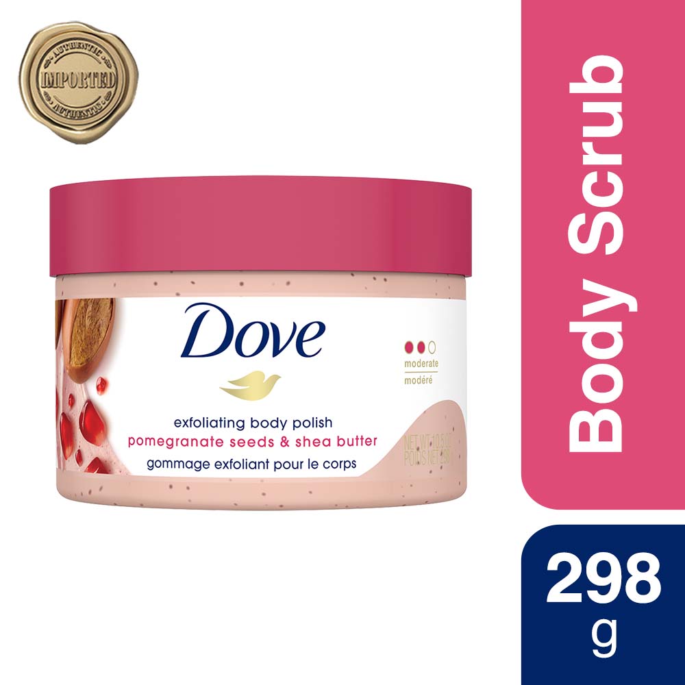 Exfoliating Body Polish - Pomegranate Seeds And Shea Butter