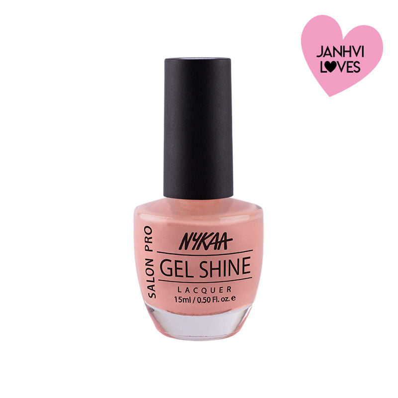 Nykaa Salon Pro Shine Gel Nail Polish - Florence Spritz 51 - Scenic Budapest 207