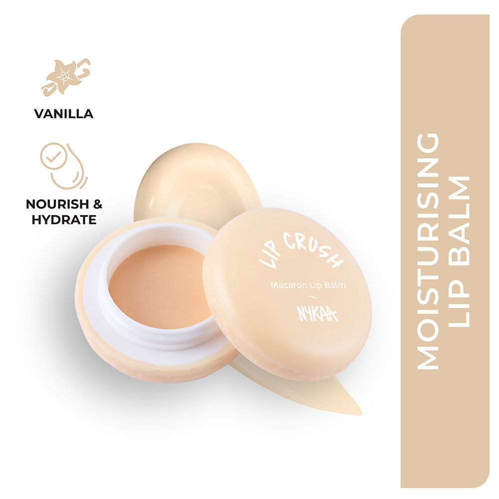Lip Crush Macaron Lip Balm - Vanilla 07