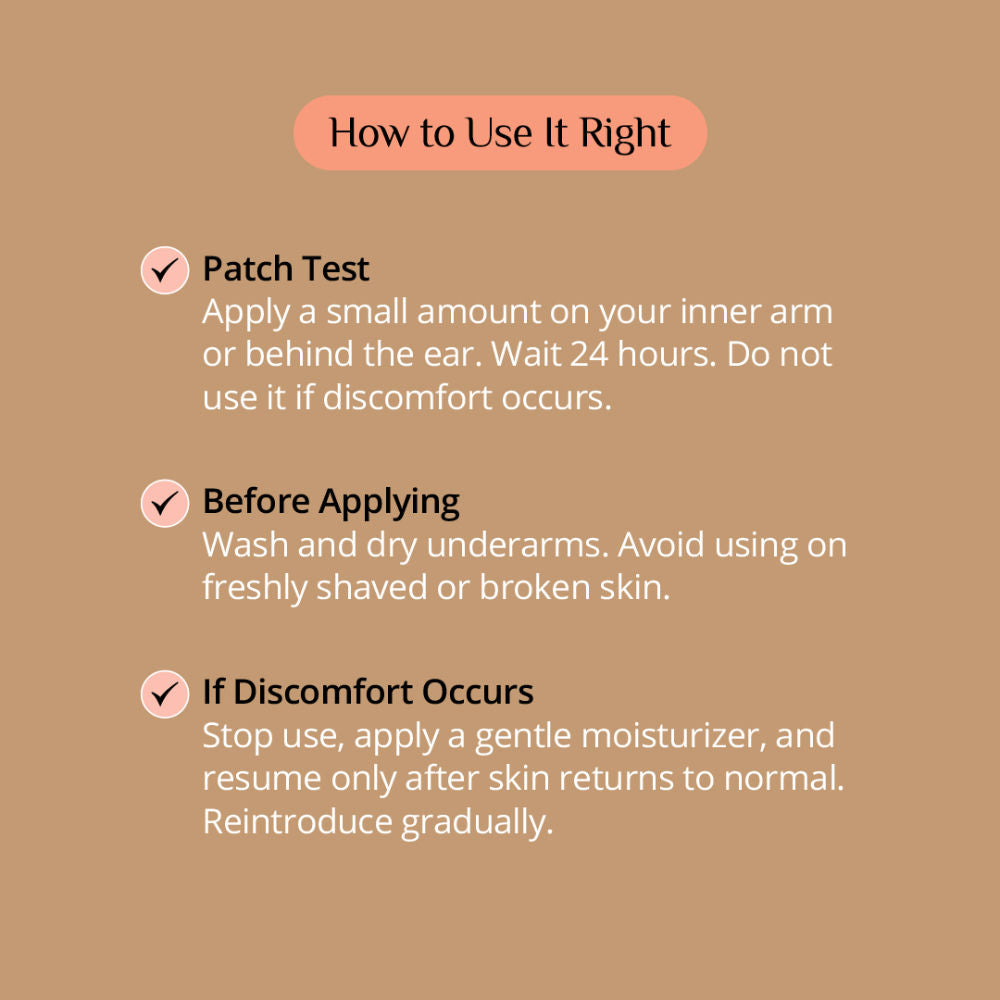 Glow Revive Underarm Roll On, Rice Water, AHAs for Pigmentation & Odour Control