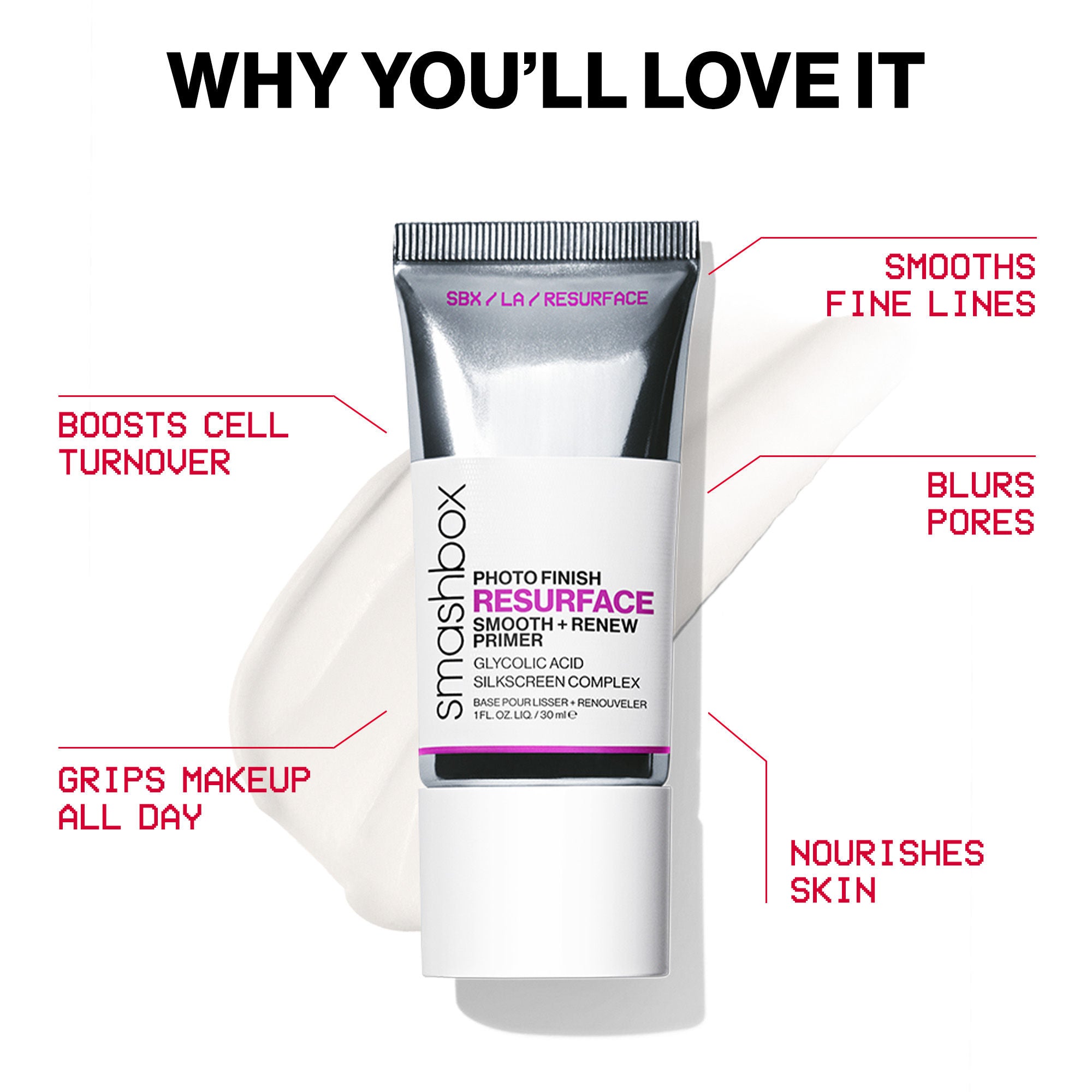 Photo Finish Resurface Primer With Glycolic Acid