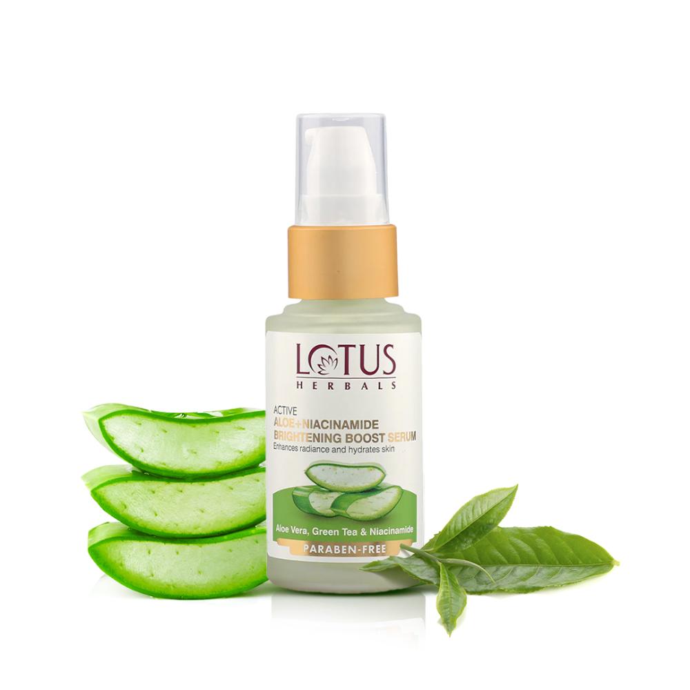 Active Aloe + Niacinamide Brightening Boost Serum