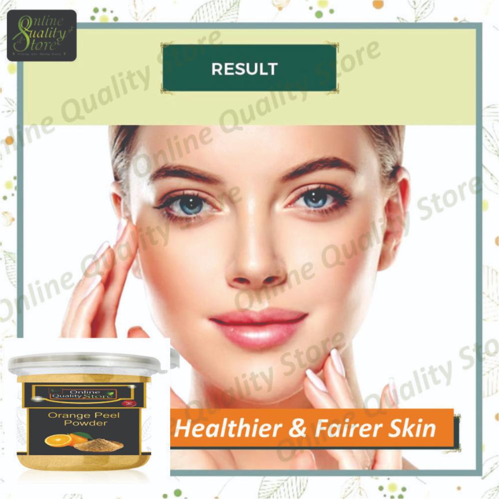 Orange Peel Powder For Skin Whitening