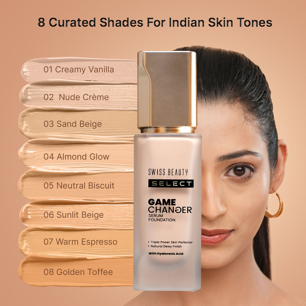 Select Game Changer Serum Foundation With Natural and Dewy Finish