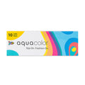 Aquacolor Daily Disposable Zero Power Colored Lenses - Black Rose