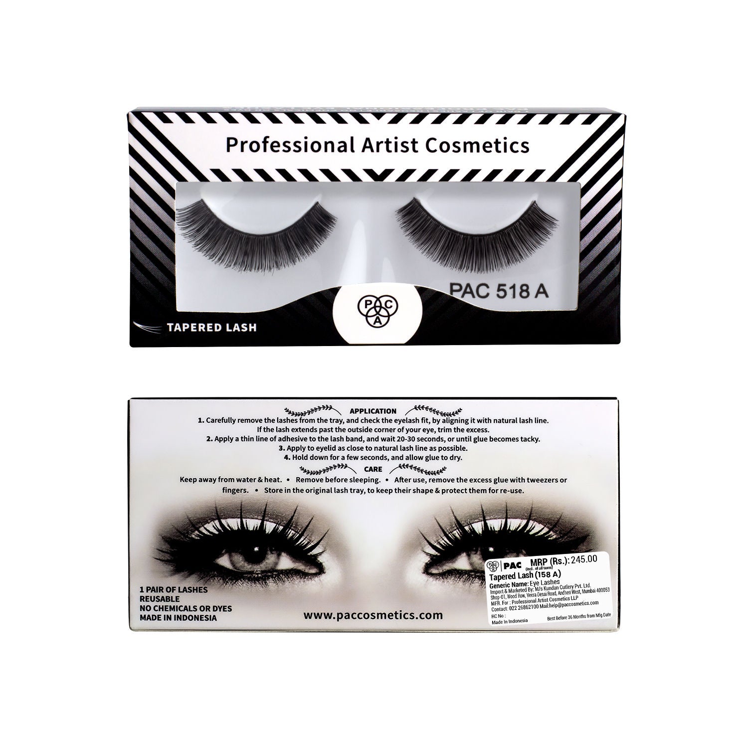 Tapered Lash - 518 A