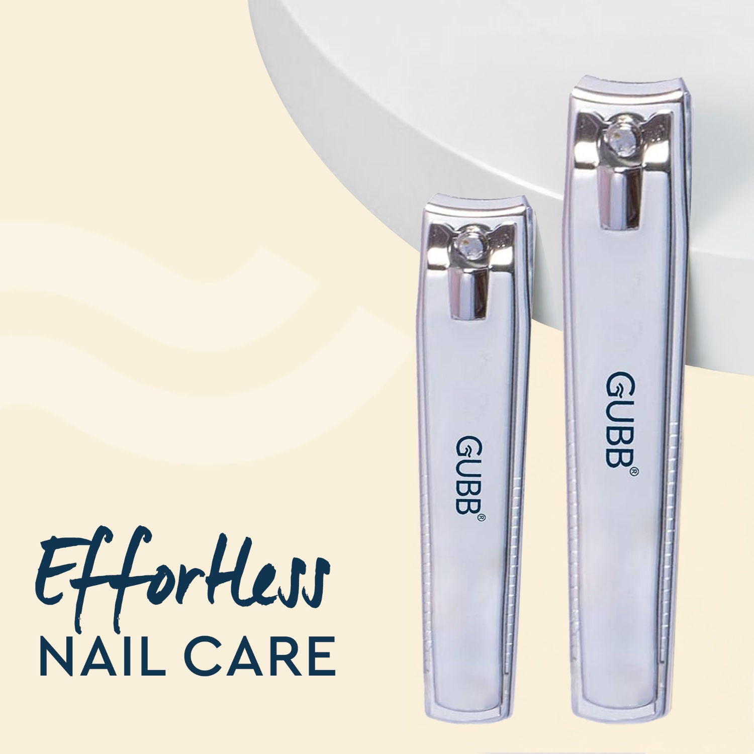Nail Cutter Set For Women & Men Toe Nail Clipper & Finger Nail Cutter (Large & Medium)