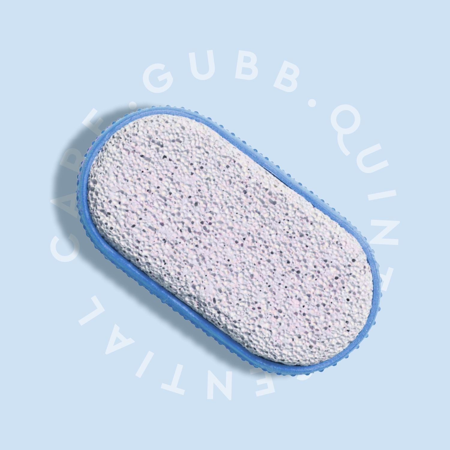 Pumice Stone For Feet Dead Skin Removal, Pedicure Tool With Rubber Grip