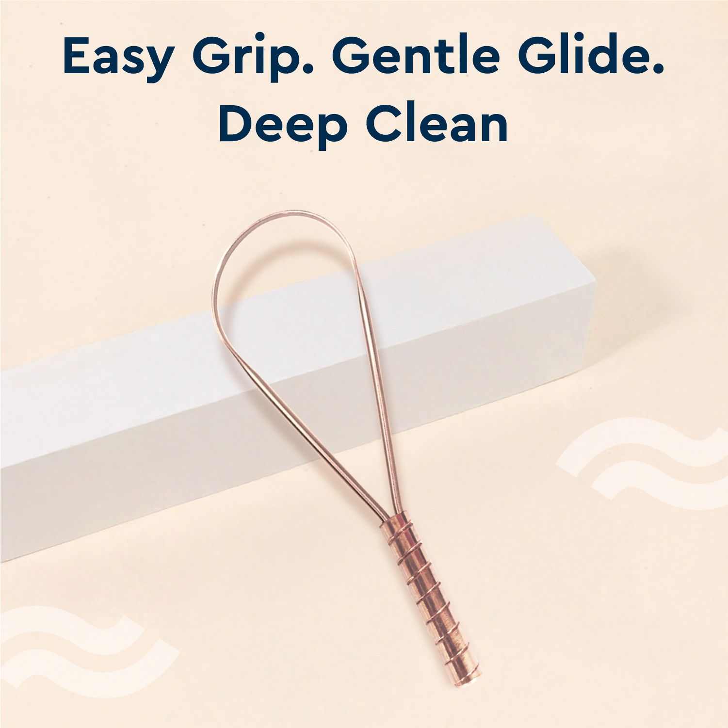 Copper Tongue Cleaner Loop