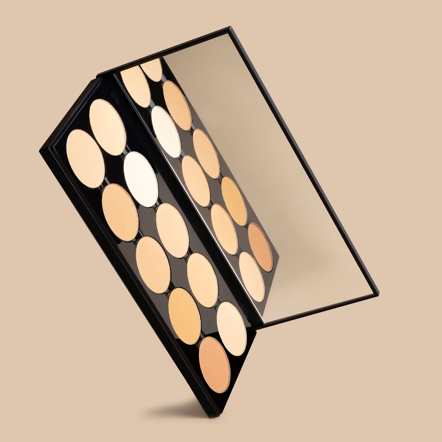 Studio HD Powder Foundation Palette - Oil Control, Medium to Full Coverage & Even Natural Finish