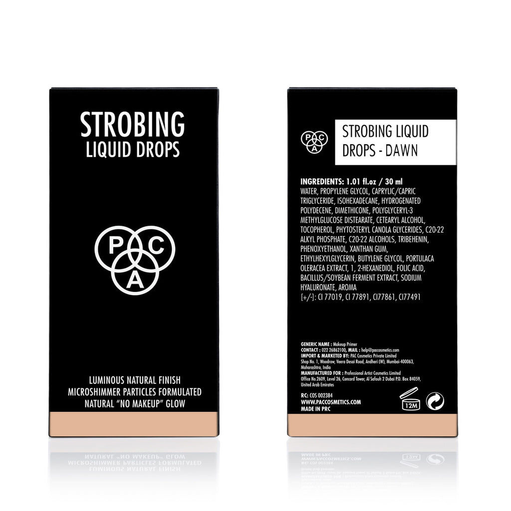 Strobing Liquid Drops