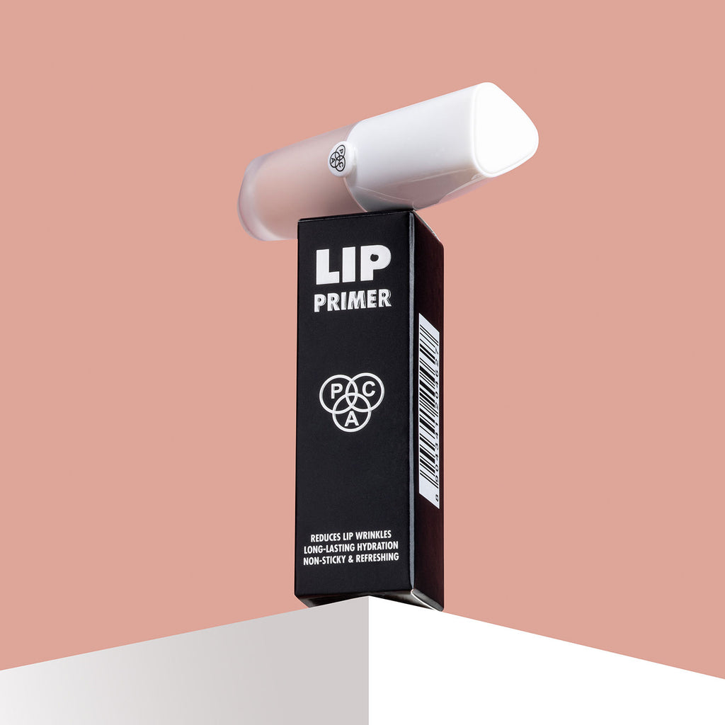 Lip Primer - Infused with Jojoba Oil, Hydrates & Locks Moisture, Prevents Fading, Transparent