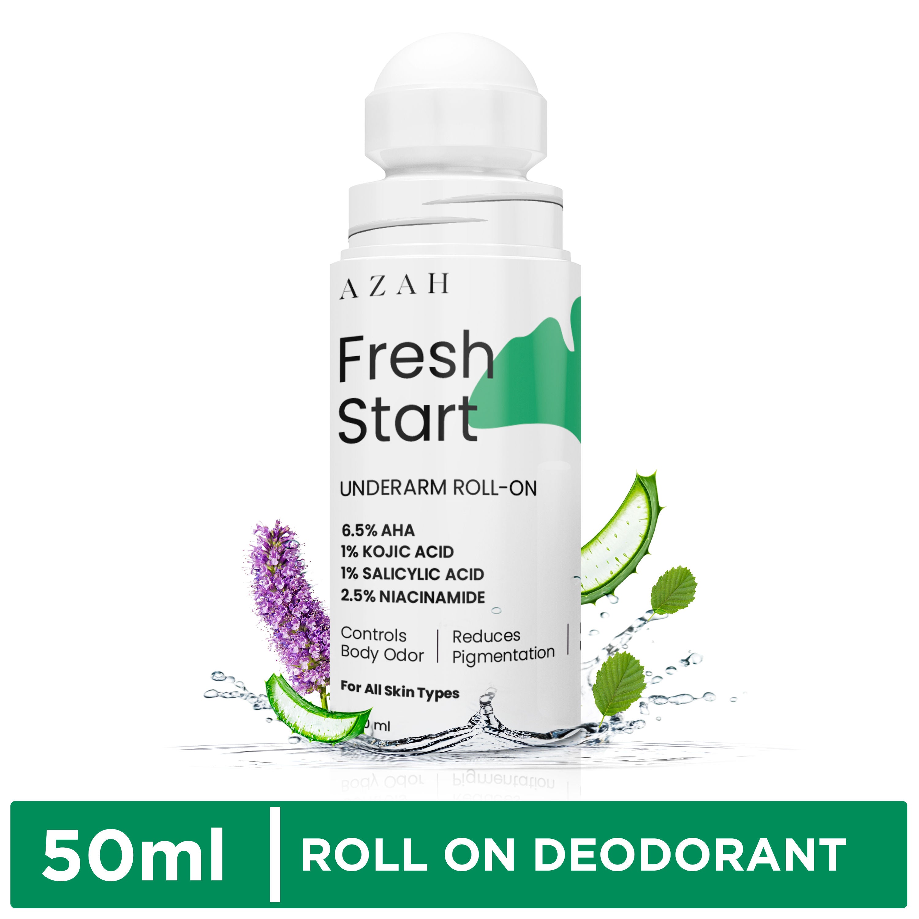 Fresh Start Premium 6.5% Aha Underarm Roll-On