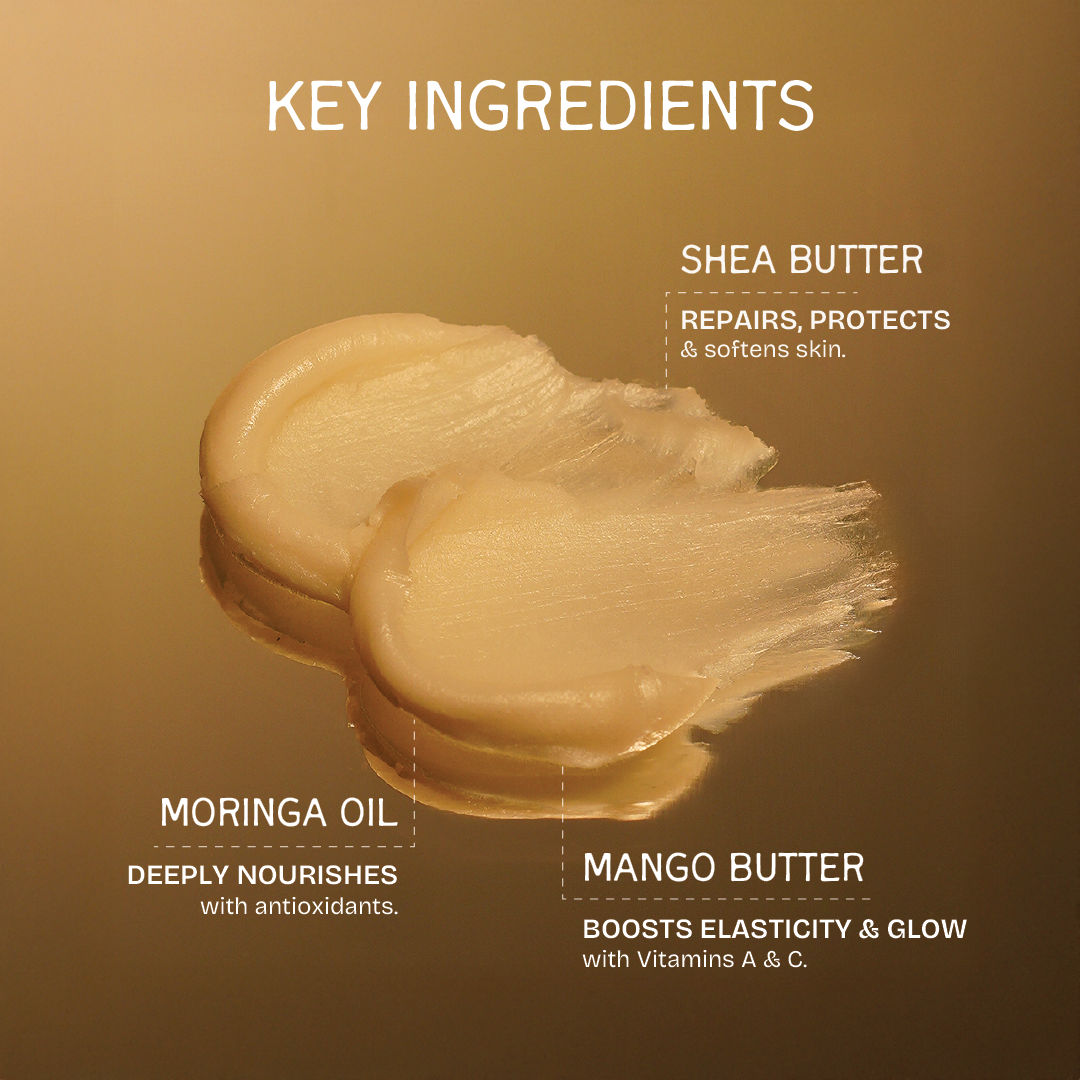 Kashmiri Lavender Body Butter - Calming body cream with shea and mango butters