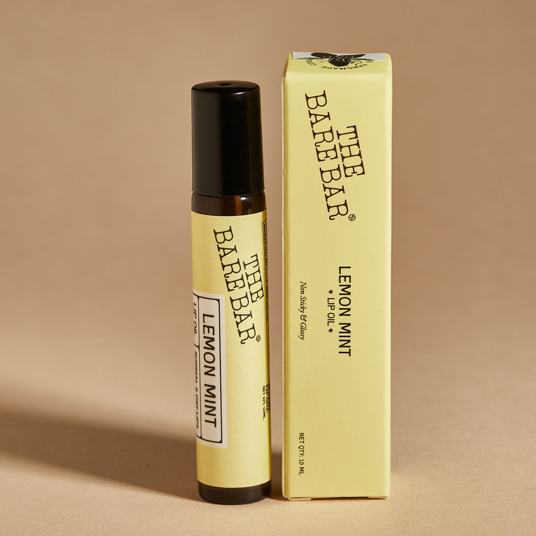 Lemon Mint Lip Oil - Cooling, Refreshing Oils for Inflammation-Free Lips