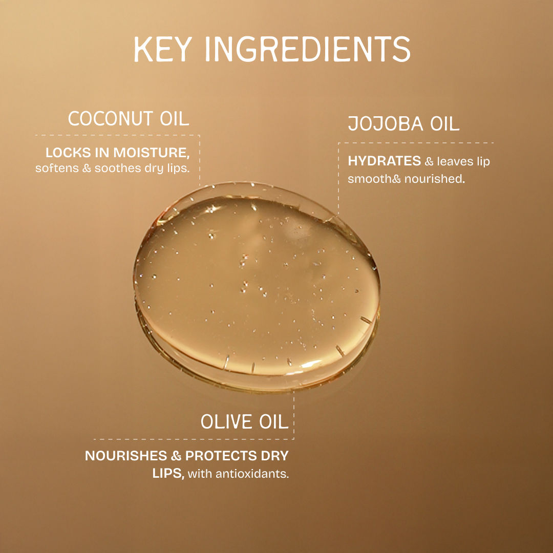 Vanilla Lip Oil - Deep Nourishment with Natural Oils for Soft Lips