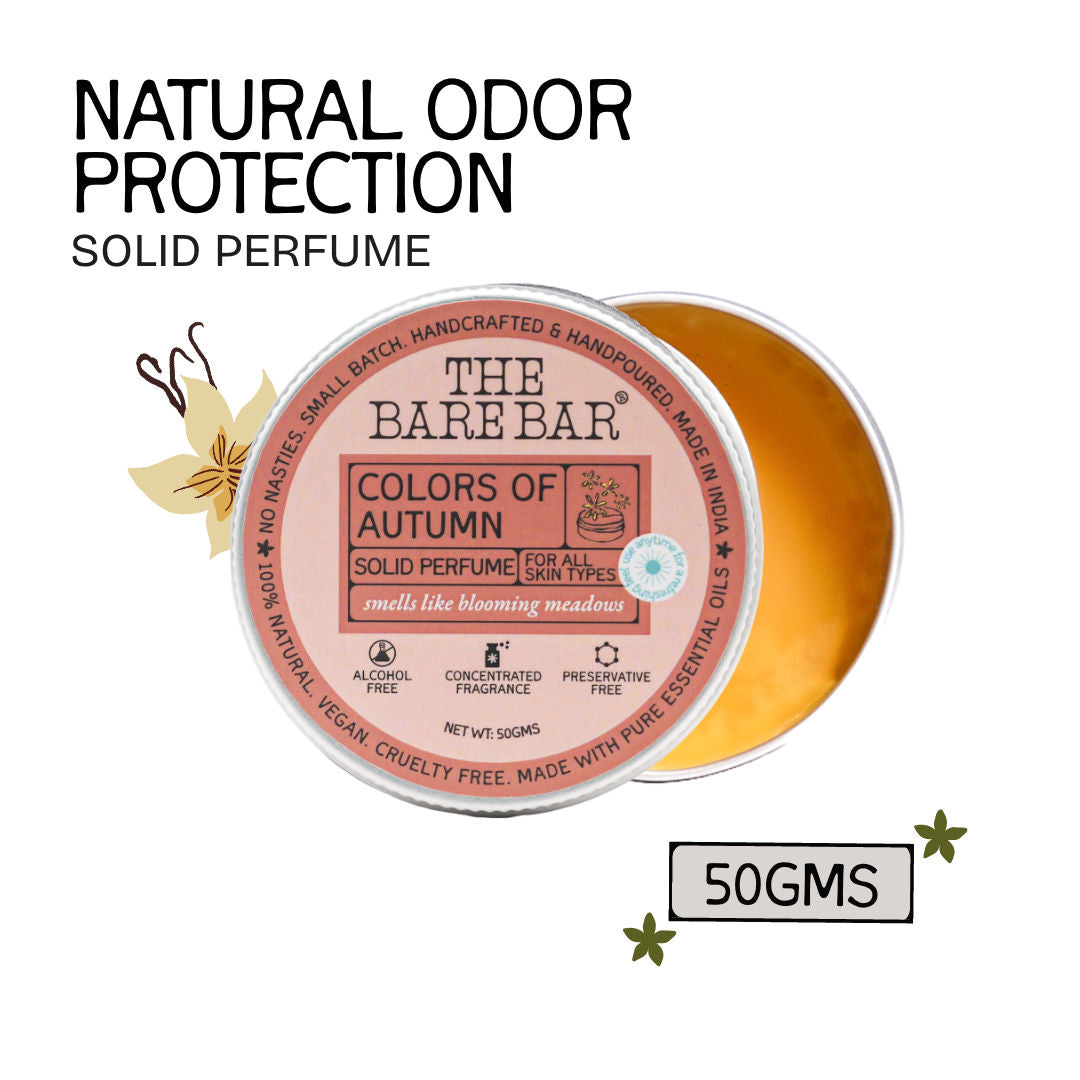 Colors of Autumn Solid Perfume - Spicy floral perfume with warm, travel scent