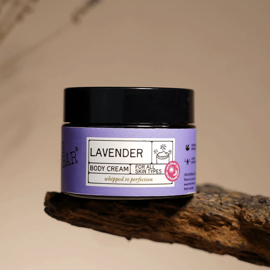 Lavender Body Cream Floral Sweet Scent with Sandalwood & Lavender