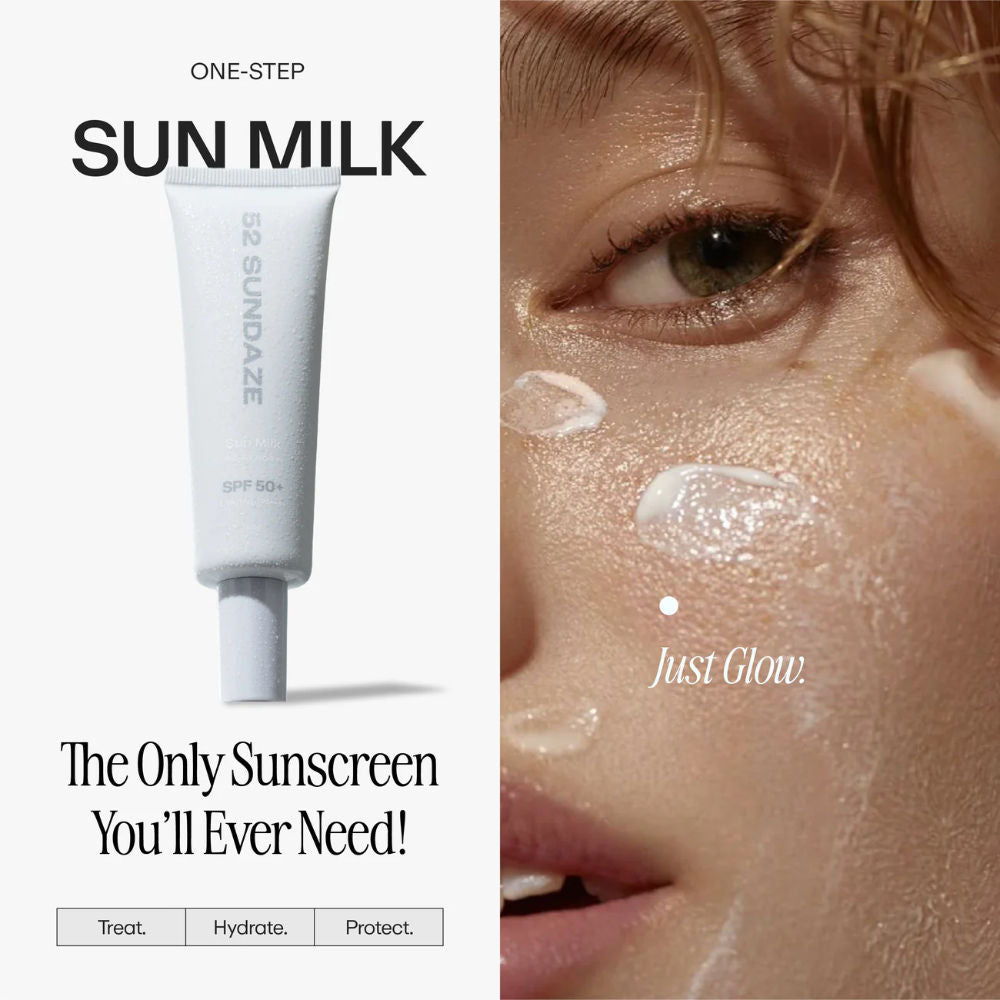 Sun Milk Crème SPF 50+ PA++++ Sunscreen for Oily Skin