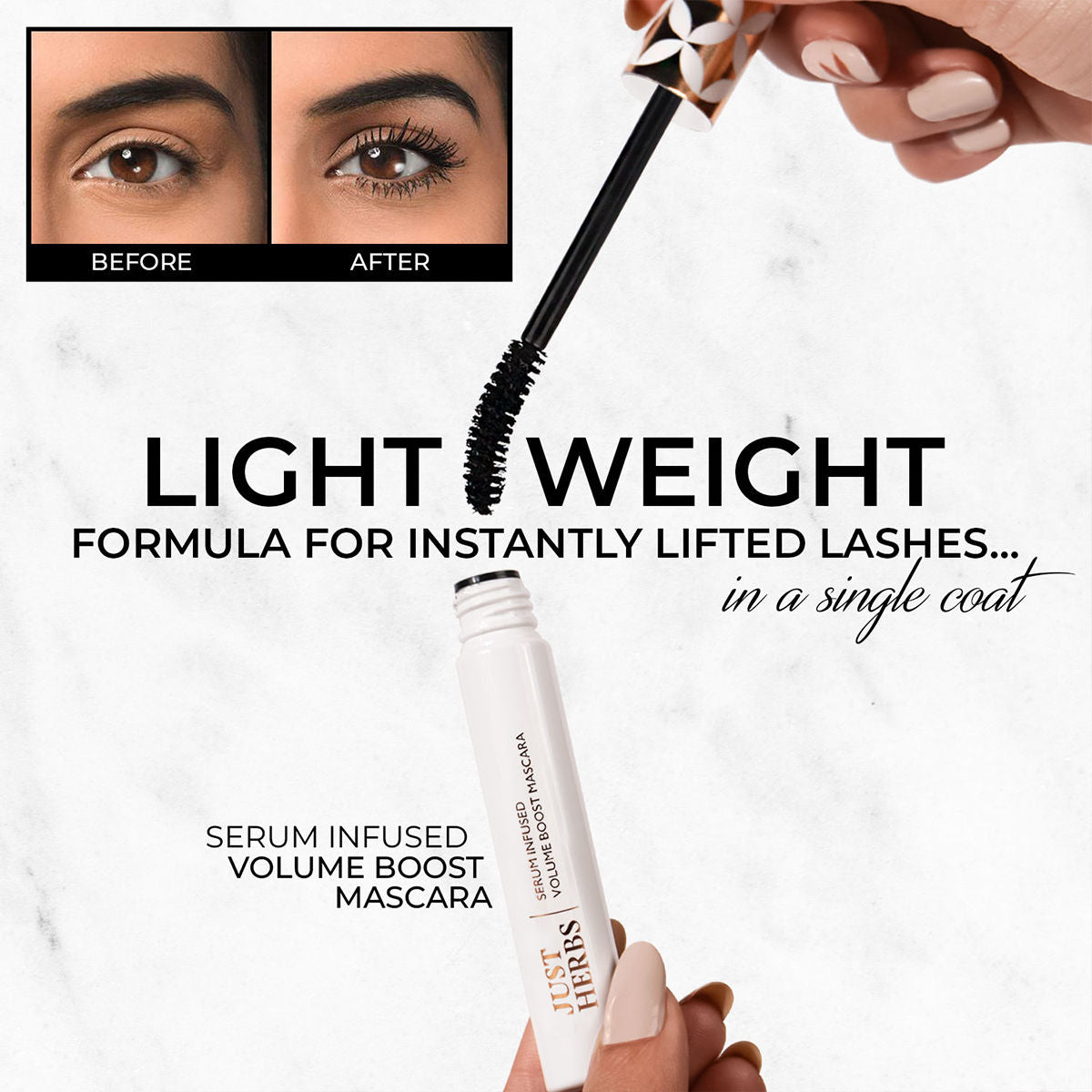 Serum Infused Volumizing Mascara - Deep Black