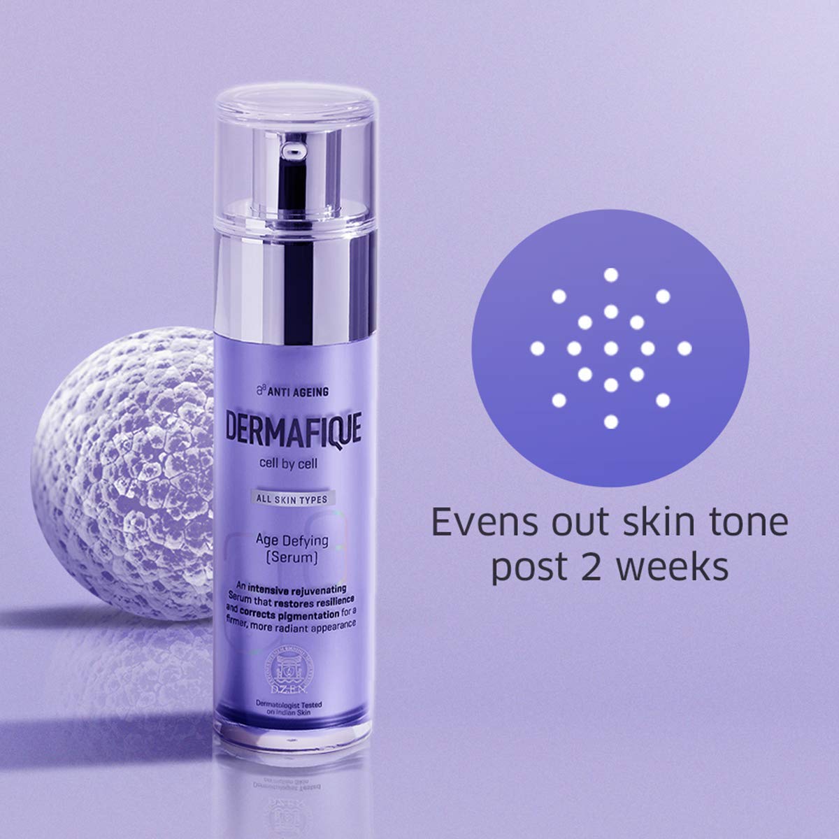Age Defying Face Serum, Reduces Pigmentation, Dark Spots, Uneven Skin Tone