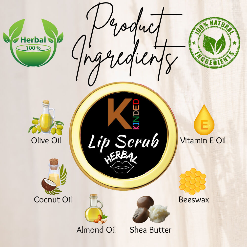 Lip Sugar Scrub Herbal Exfoliator