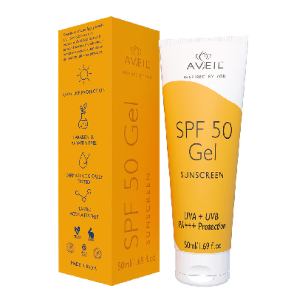 SPF 50 Gel Sunscreen