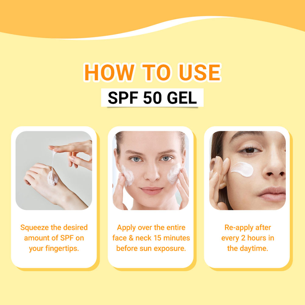 SPF 50 Gel Sunscreen