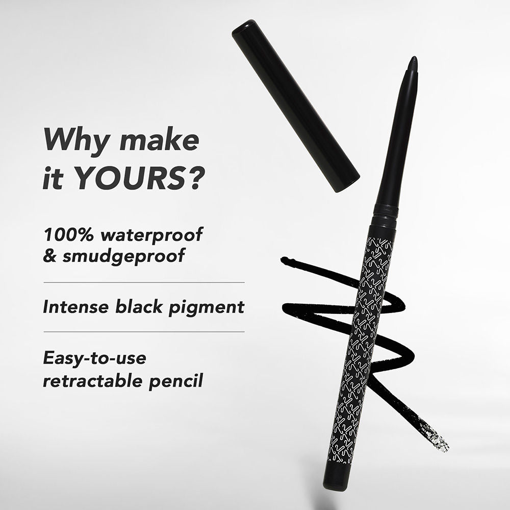 Waterproof 24 Hour Kajal - Spade Black