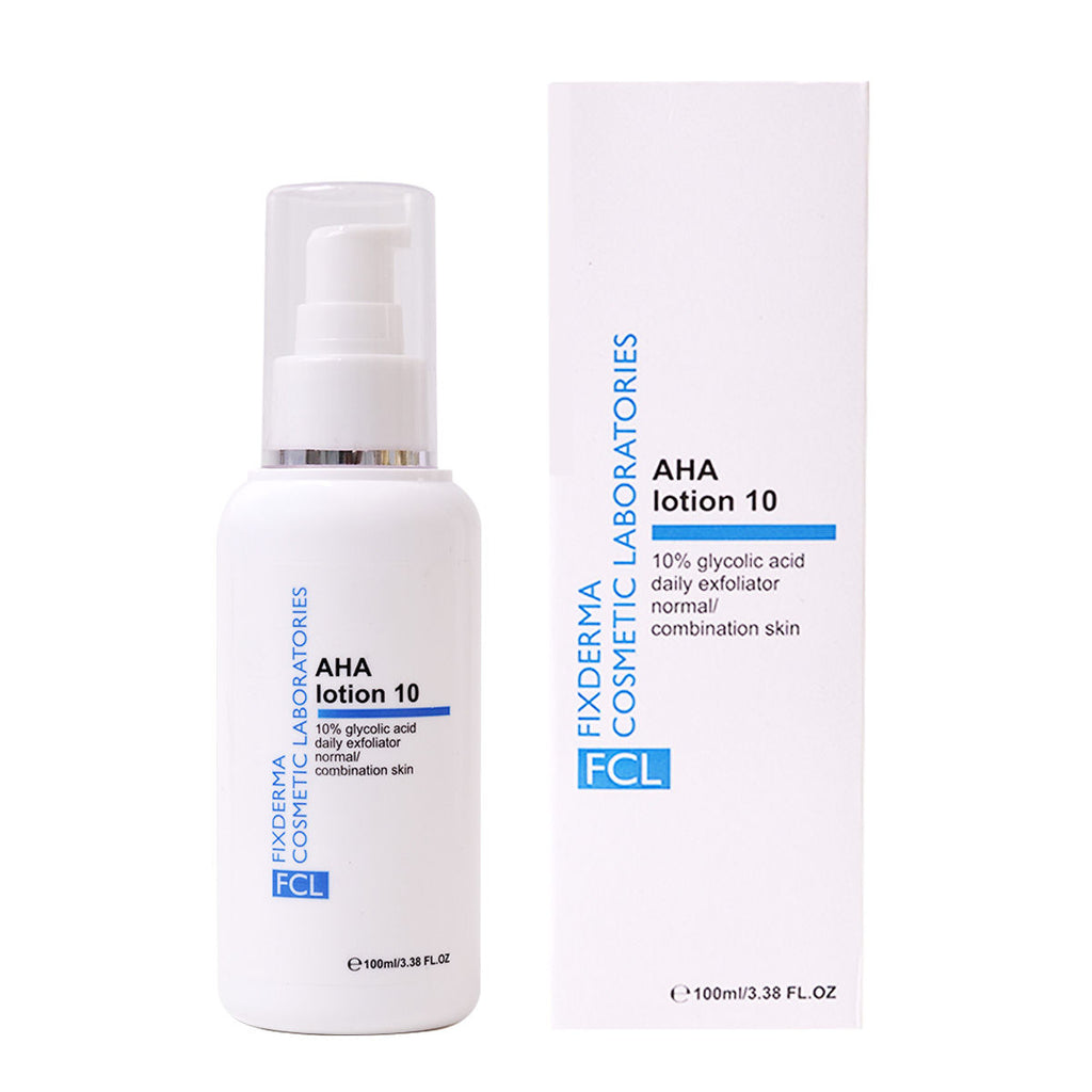 FCL Aha Lotion 10 Hydrates Skin And Softens Dryness for Brightening and lightning Skin
