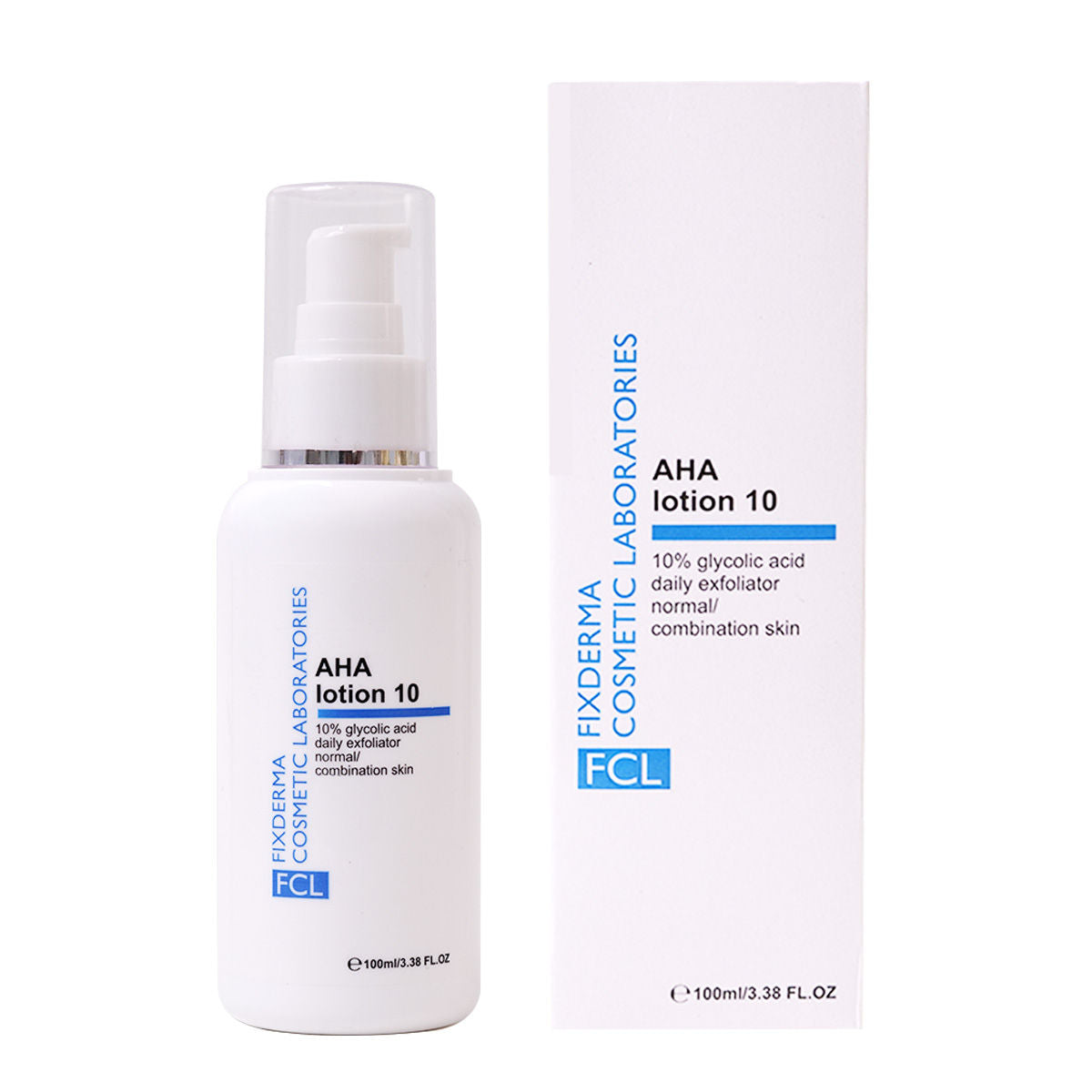 FCL Aha Lotion 10 Hydrates Skin And Softens Dryness for Brightening and lightning Skin