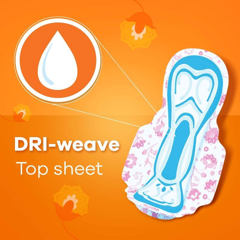 Choice Ultra XL Thin XL Sanitary Pads-upto 100% Stain protection with side safe Wings,80 Pad