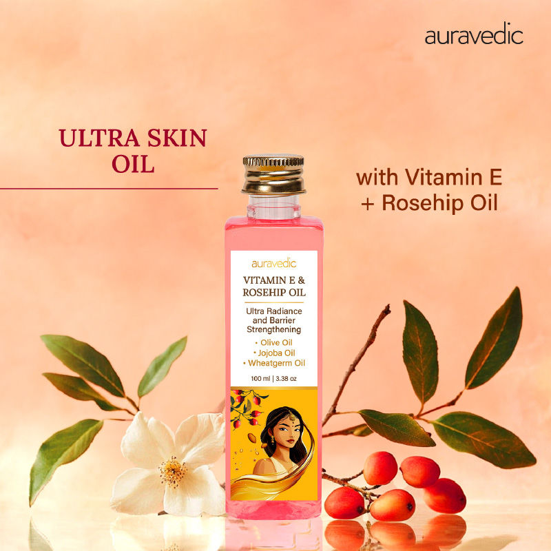 Ultra Skin Oil With Vitamin E Oil ,rosehip Oil , Olive Oil For Skin, Almond Oil For Skin