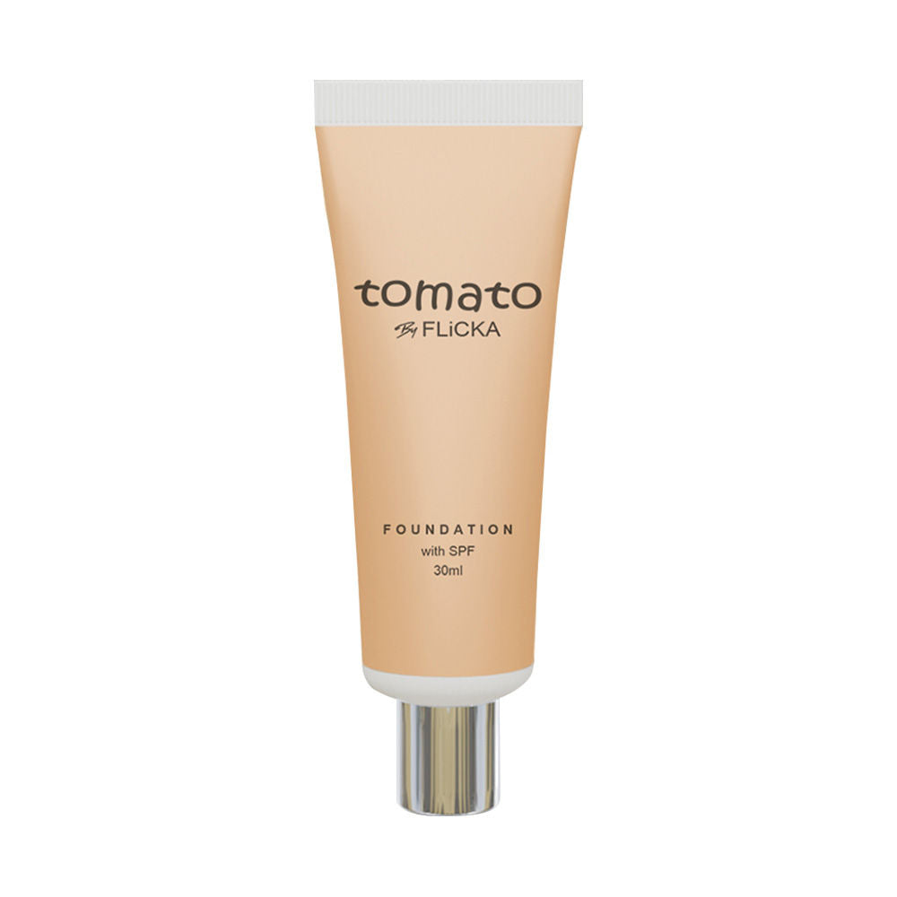 Tomato Liquid Foundation With Spf Long Lasting Lightweight All Skin Types