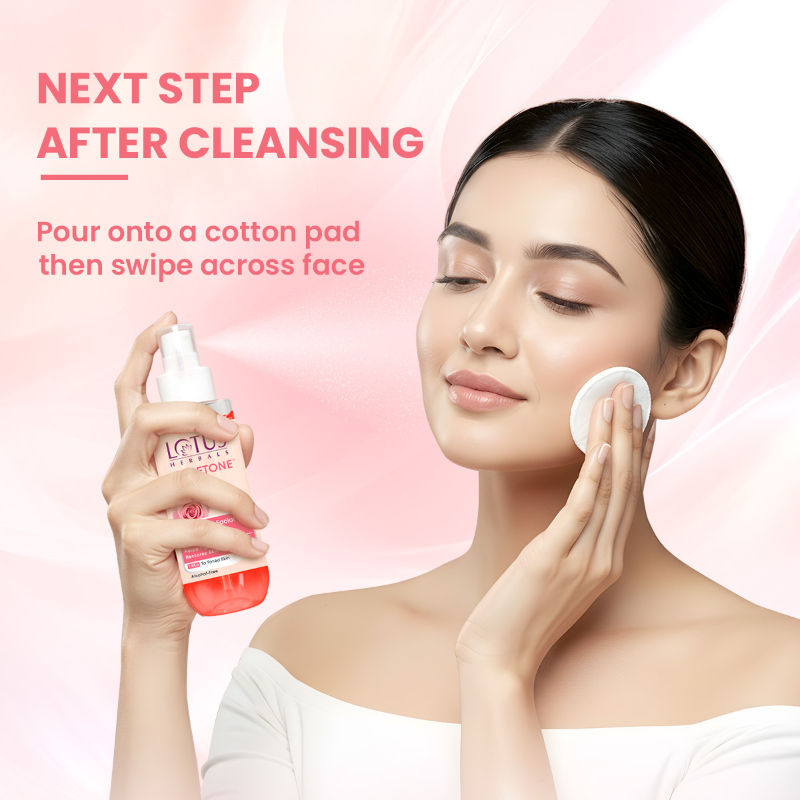 Rosetone Rose Petals Facial Skin Toner Hydrates & Moisturises Skin, Alcohol-Free
