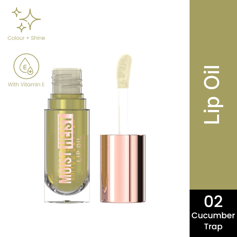 Moist Heist Lip Oil Colour-Changing With Vitamin E & Mint Oil