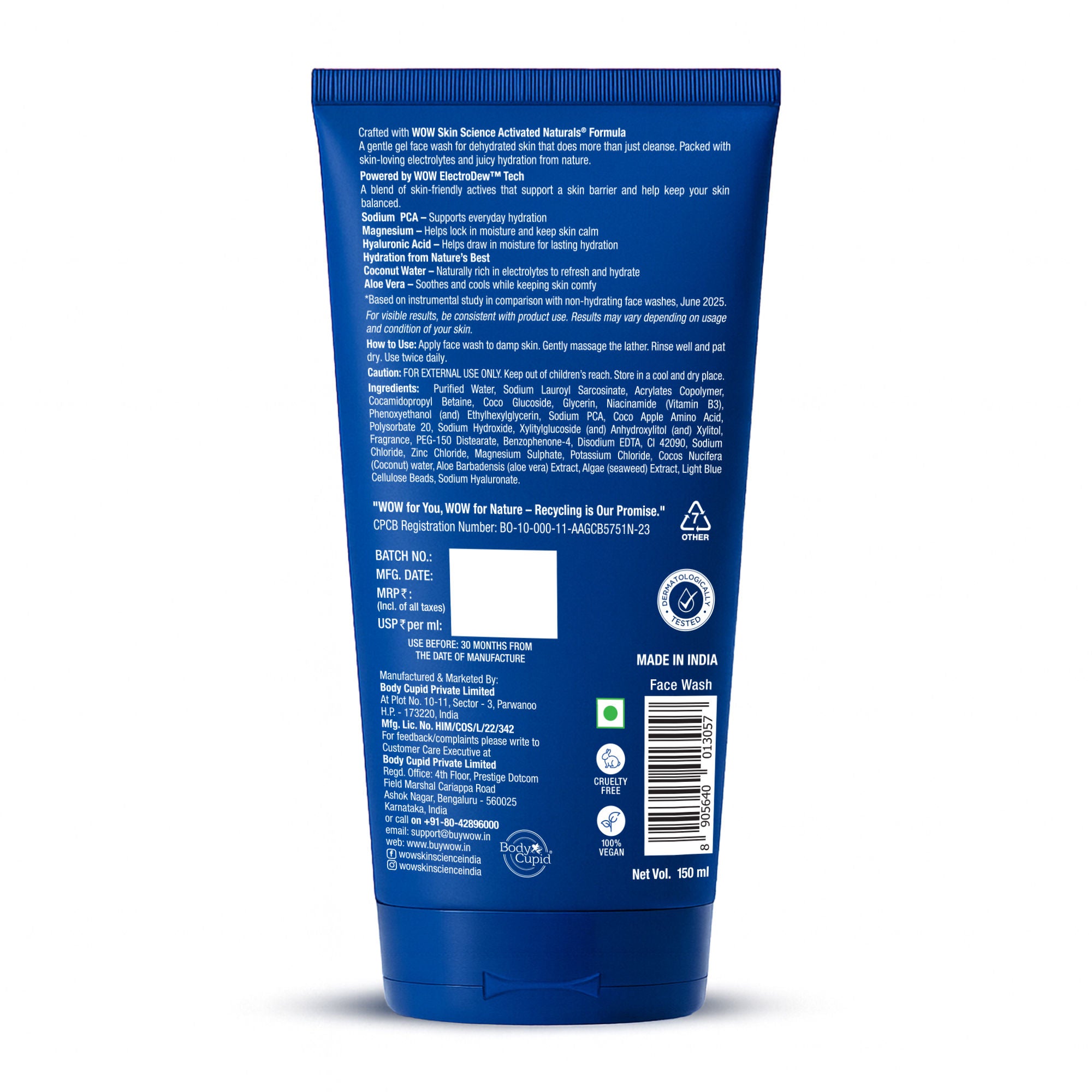 Skin Science HydroCharge Electrolyte Face Wash