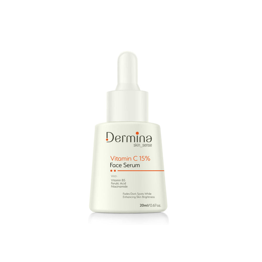 Vitamin C 15% Face Serum with Niacinamide, Vitamin B5 & Ferulic Acid