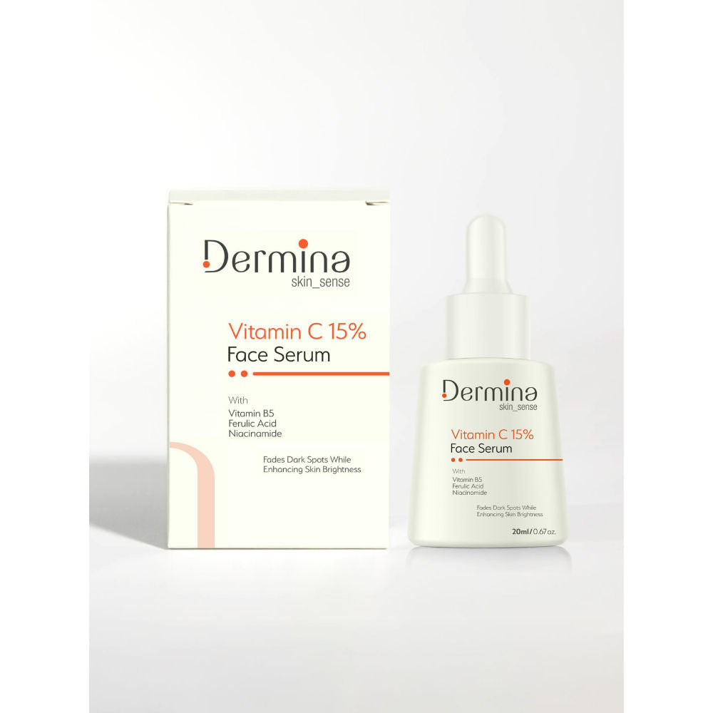 Vitamin C 15% Face Serum with Niacinamide, Vitamin B5 & Ferulic Acid